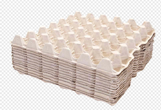 لب الورق مصبوب ضرار نوع البيض مربع مع آلة 2400Pcs/H