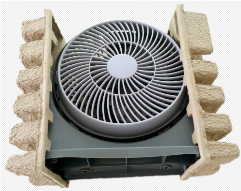لب الورق مصبوب ضرار نوع البيض مربع مع آلة 2400Pcs/H