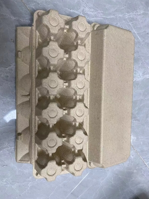 التلقائي لب الورق صب ماكينات كرتون البيض / آلة صنع قفص البيض 1000pcs / h