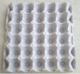 التلقائي لب الورق صب ماكينات كرتون البيض / آلة صنع قفص البيض 1000pcs / h