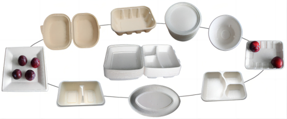 خذ Thermoform الغذائية بعيداً مربع لوحة صنع آلة 7000Pcs/H