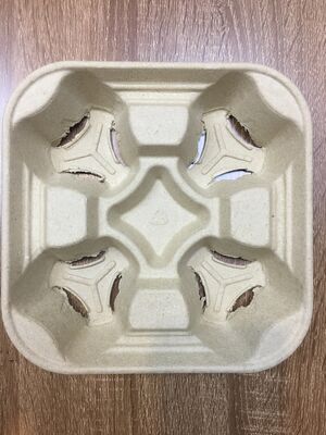 ل الأفقي Hydrapulper البيض صينية آلة تشكيل، لب معدات صب