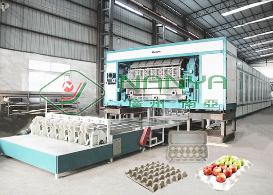 PLC 70mm 30 حفرة عبوة البيض معدات صناعة البولب