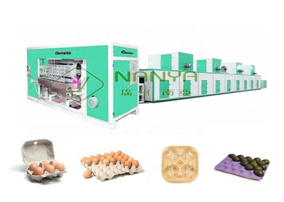 Raper Egg Carton 6000pcs / hour الروتاري صب آلة