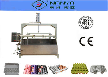 نصف التلقائي المعاد تدويرها من النفايات اللب علبة آلة صنع الفاكهة / الطبية صينية 800PCS / H