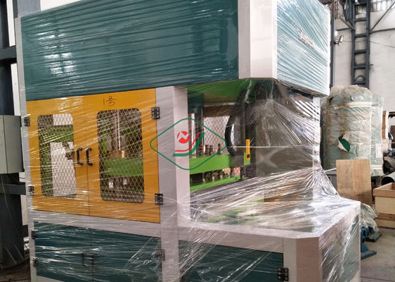 50 طن ورق أوتوماتيكي آلة الضغط الساخنة PLC التحكم 30KW مع حجم الصوانى الكبير